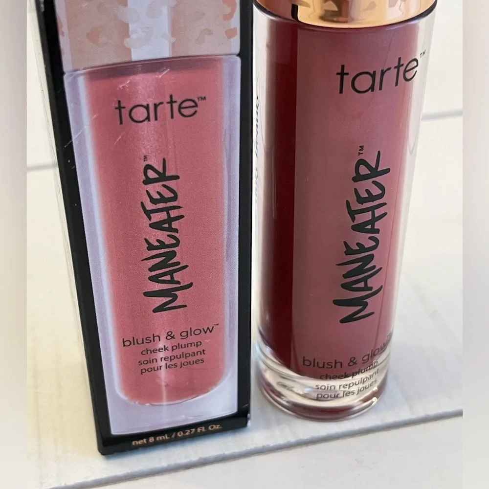 Tarte Maneater Blush & Glow Cheek Plump in Berry